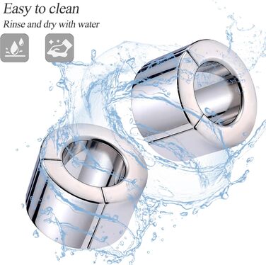 Сталевий кільце для статевих органів з магнітом, розширювач мошонки, тренажер для пеніса, кільця для мошонки, пристрої для пеніса, сексуальні іграшки для чоловіків, діаметр: 40 мм