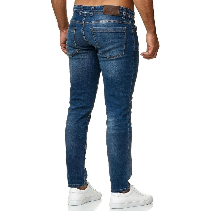 Чоловічі джинси Tazzio Slim Fit з ефектом Stretch, дизайнерські денімові штани синього кольору, модель 16533 (36W / 36L)