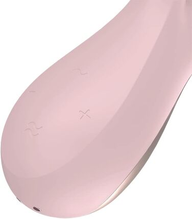 Vibrator Satisfyer Mono Flex Connect App G-Punkt | Силіконовий вібратор з керуванням через додаток | Стимулятор клітора та G-точки | Інтимна іграшка для жінок | Швидка зарядка | 1 шт. (Mauve)