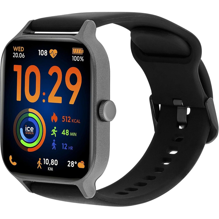 Смарт-годинник Ice-Watch Ice Fit RT 3.0 Nude для жінок, силіконовий ремінець, 1.97