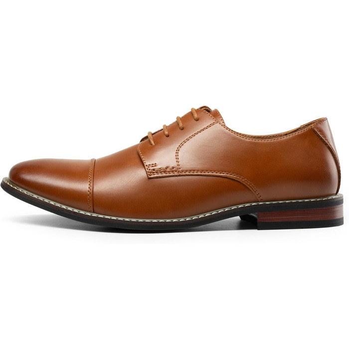Чоловічі класичні туфлі Derby Bruno Marc для костюмів, коричневі, розмір 43 EU