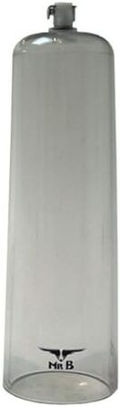 Вакуумний циліндр для збільшення статевого члена Mister B, 7.9 x 22.9 см, прозорий, 1 шт.