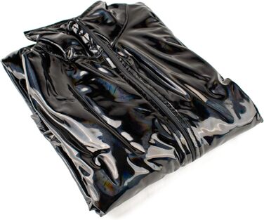 Костюм-комбінезон з лаку PVC Rubberfashion для жінок (L, голографічний 3D)