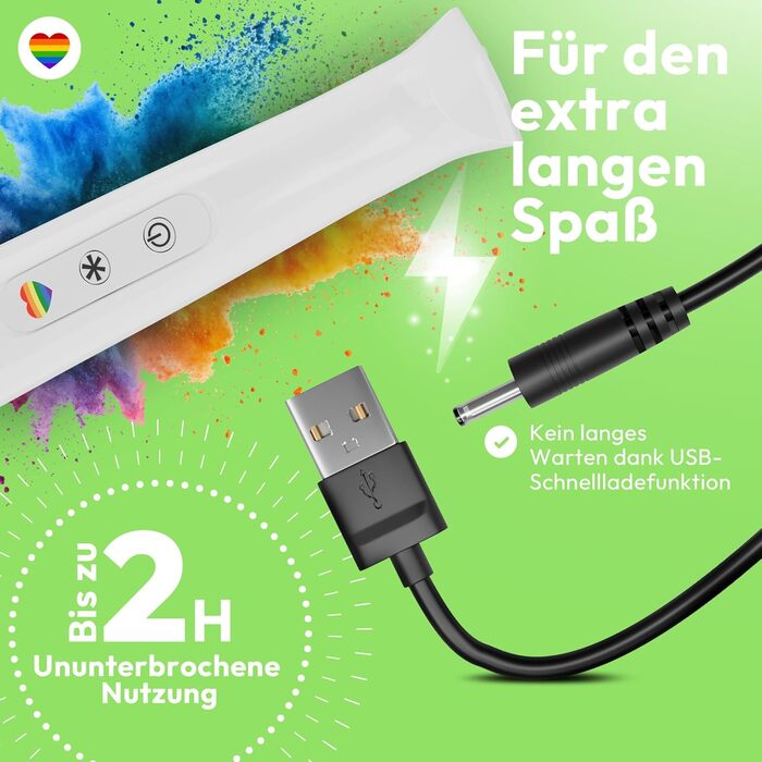 Вібратор-масажер Magic Wand для жінок – 20 режимів, 10 інтенсивностей, бездротовий, з силіконовою головкою, для кліторального масажу, секс-іграшка для пар та індивідуального використання (білий)