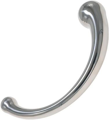 Анальний масажер Jomyu з нержавіючої сталі з подвійним наконечником для масажу простати (G-точка) - BDSM іграшка для чоловіків та жінок