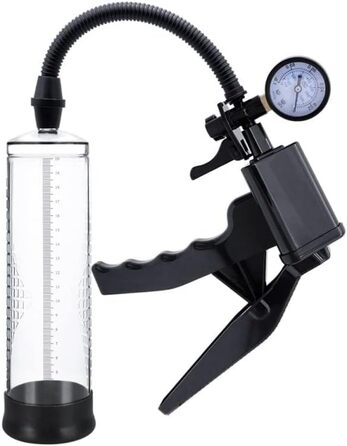 Вакуумна помпа для збільшення пеніса з манометром, сексуальна іграшка для чоловіків