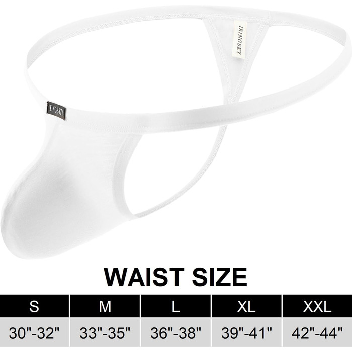 Танга чоловіча iKingsky з модалю, Y-подібний шов, 6 шт. в упаковці
