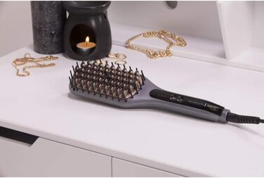 Випрямляч для волосся Remington S8540 з керамічним покриттям, кератином та мигдальною олією, LCD-дисплей, 10 режимів температури (150-230°C), чорний