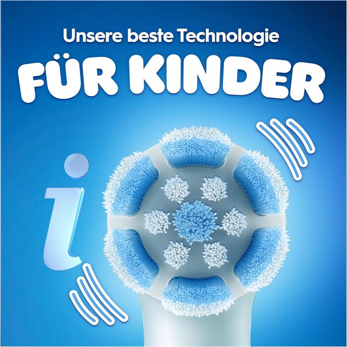 Електрична зубна щітка для дітей Oral-B iO Series 2 Stitch Blue, 3 режими чищення, рожева, з дорожнім футляром та 1 насадкою