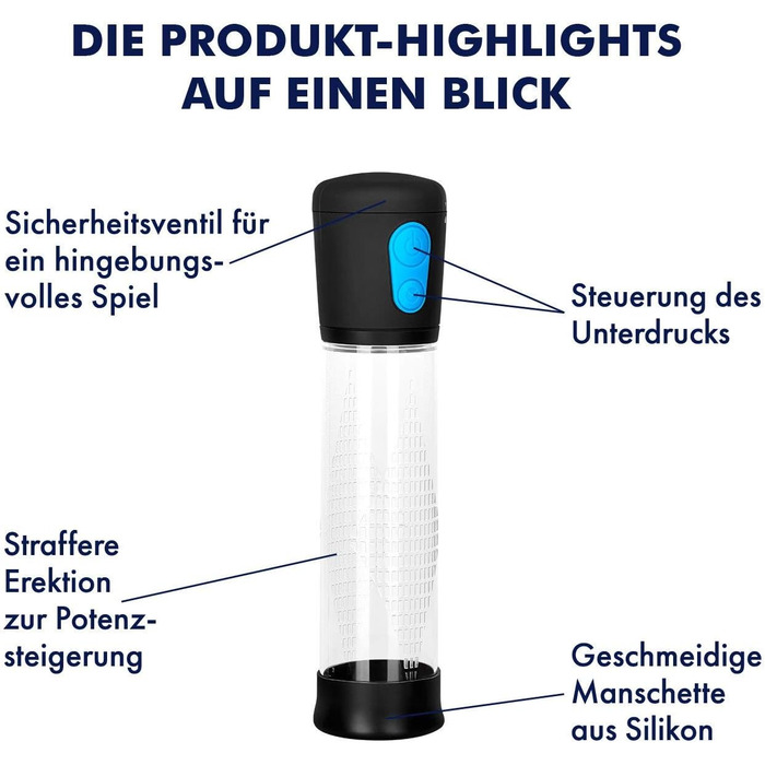 Електрична помпа для статевих органів, 29 см