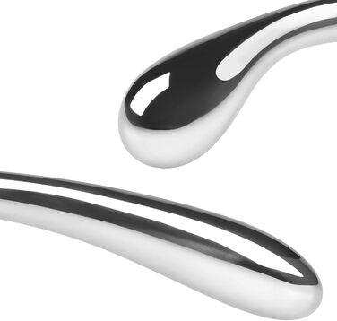 Анальний стимулятор Roluck з нержавіючої сталі - подвійний анальний плагін для чоловіків та жінок