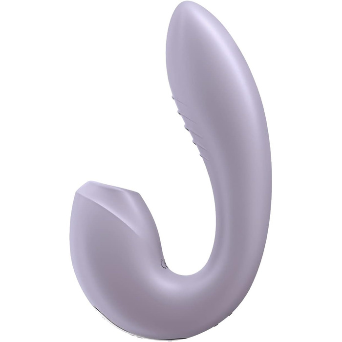 Satisfyer Sunray Connect App Rabbit - вібратор-кролик з підключенням до додатку | Стимуляція клітора та G-точки | Водонепроникний (IPX7) | Перезаряджуваний | З високоякісного силікону | Інтимний масажер для жінок (фіолетовий)