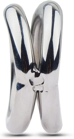 Кільце для статевого члена Double Arc з нержавіючої сталі 304 - еротичні іграшки для дорослих