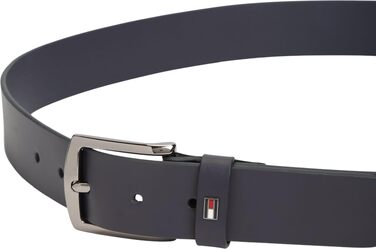 Чоловічий шкіряний ремінь Tommy Hilfiger Denton 3.5 Space Blue (AM0AM14814), розмір 95