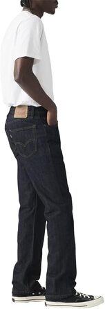 Чоловічі джинси Levi's 527 Slim Boot Cut, темно-сині (Dark Indigo Worn), розмір 32W / 30L