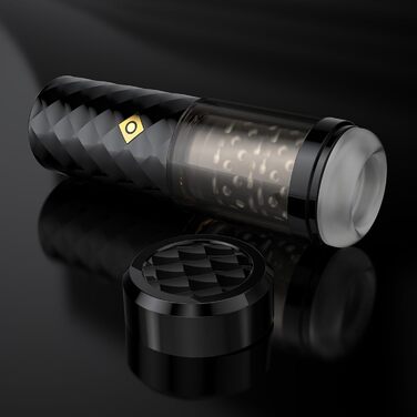 Іграшки для чоловіків: мастурбатор з 6 реалістичними голосами, 7 частотами, 4D текстурою, 380 вібрацій/хв, дискретна упаковка