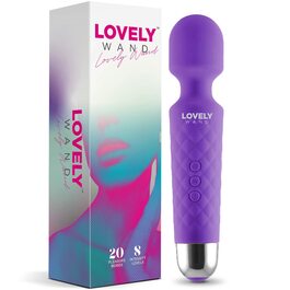 Вібратор для жінок Lovely Wand Violett - 20 режимів, акумулятор, водонепроникний
