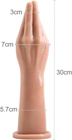 Анальний тренажер Roluck з реалістичним дизайном, 30 см, для жінок, лесбійок та чоловіків