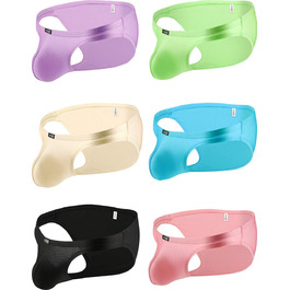 Сліпери iKingsky для чоловіків з великим кишеньовим відсіком, сексуальні труси, обтислі труси для чоловіків XL, 6 штук