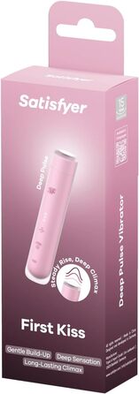 Вібратор Satisfyer First Kiss для жінок: стимуляція клітора, секс-іграшка для задоволення | Adult Toys