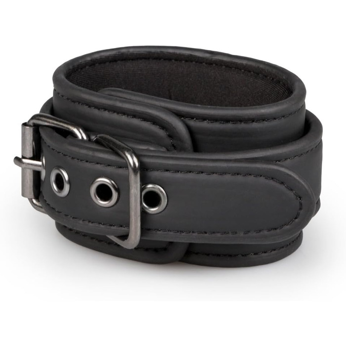 Набор наручників на зап'ястя з шкіри, регульовані, для бондейджу, фетишу, SM, Easytoys