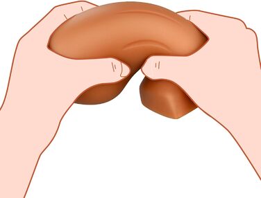 Анальні заглушки з силікону - яйце, експандер, масажер простати (великий, середній)