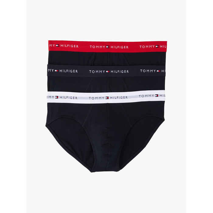 Трьохпарний боксер Tommy Hilfiger (XS, чорний/синій/червоний) - чоловіча білизна