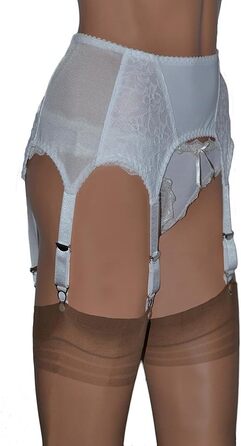 Ремінь-стрічка з мережива та сітки, чорний або білий, розміри 36-46 (2-4 роки)