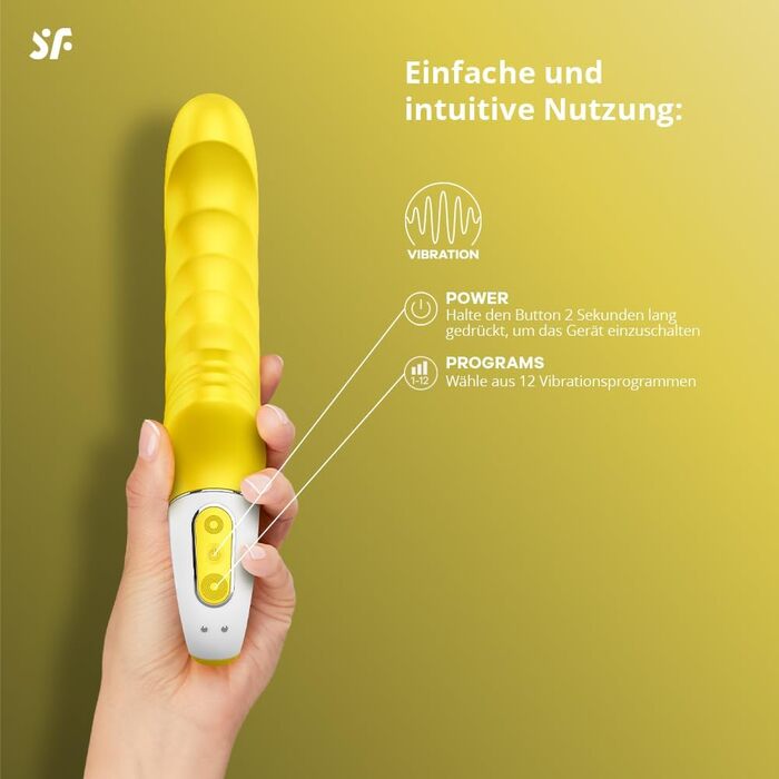 Вібратор Satisfyer G-Punkt Vibes: тиха та потужна стимуляція клітора | Водонепроникний секс-іграшка для жінок