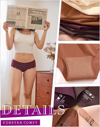 Набір жіночої бавовняної білизни FINETOO (9 шт.) - Сліпи, трусики, шортики, бавовна, комфортні, м'які, чорні, S-XL