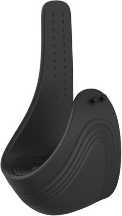 Dream Toys Ramrod: кільце для стимуляції, чорний, 7,5 см