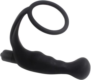 Вібратор для чоловіків: масажер простати, анальний плагін з вібрацією, силікон, для чоловіків