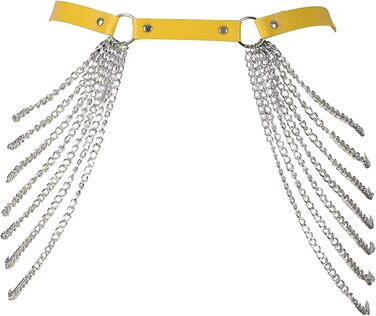 Жіночий корсет-нагрудник з шкіри BANSSGOTH з стрічкою, спідня білизна, корсет, еластична тканина, фестиваль, рейв, великі розміри, помаранчевий, жовтий