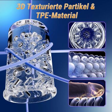 Мастурбатор для чоловіків Pangpangmi з 9 режимами, телескопічною функцією та ротацією - сексуальна іграшка для чоловіків