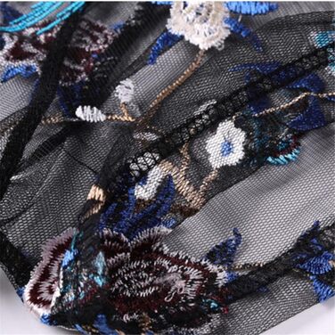 Чоловіча літня сорочка Deepsko з мереживом та квітковим візерунком, прозора, розмір EU S (50-65 кг)