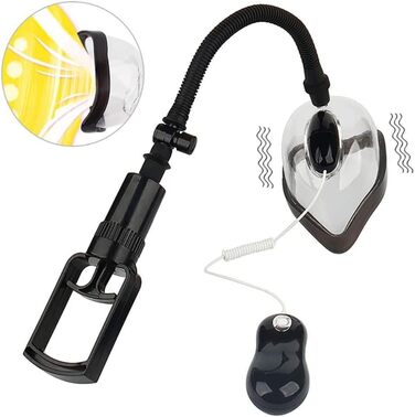 Електричний вібраційний сукун для жінок 2-в-1, набір з вакуумним насосом та 20 режимів вібрації. Інтимна іграшка для дорослих