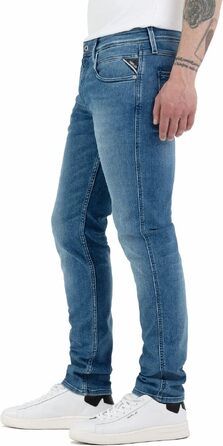 Чоловічі джинси Replay Anbass Slim-Fit з Comfort Stretch, колір Medium Blue, розмір 34W/32L