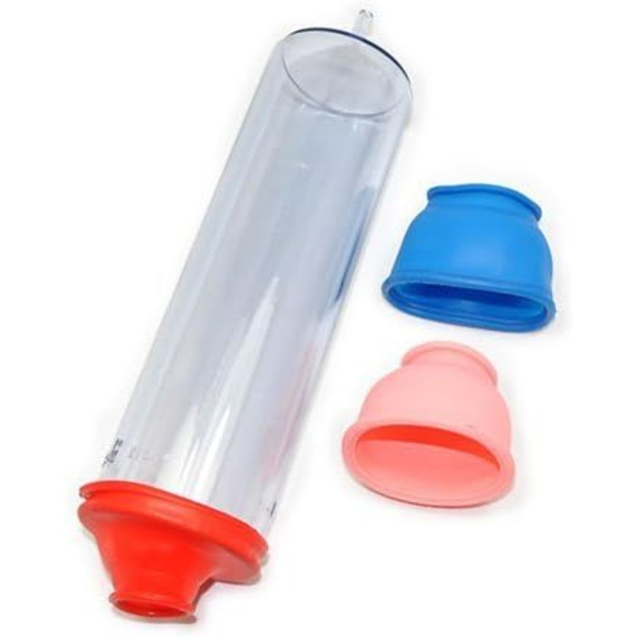 Вакуумна помпа для збільшення статевого члена Eeddoo® Premium - 3 насадки. Для чоловіків, збільшення ерекції, тренування потенції, анти-імпотенція.