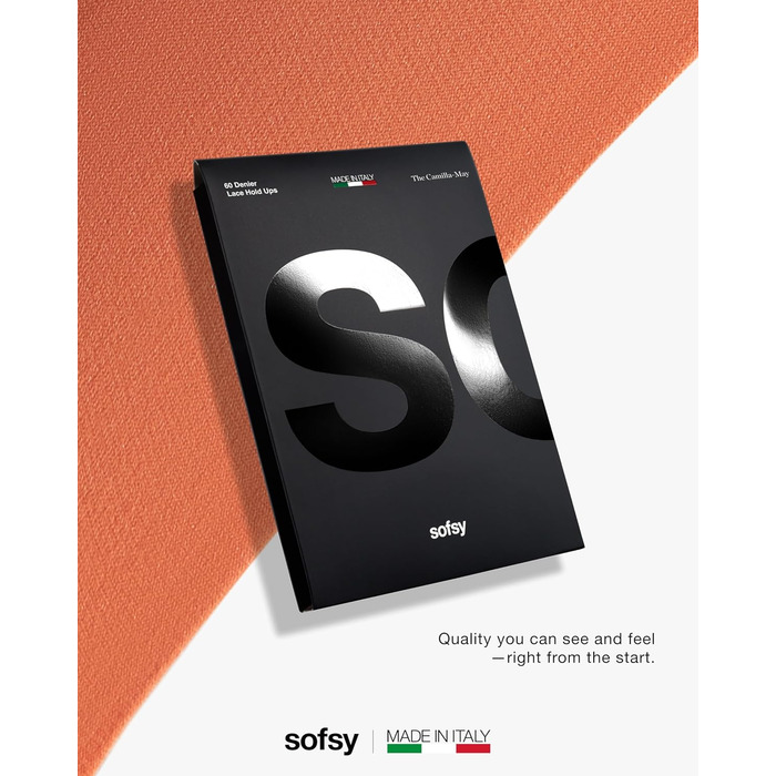 Чоловічі шкарпетки з мереживом Halterlose Spitze, 60 Den, еластичні, з силіконом, XXL, Burnt Orange (з Італії)