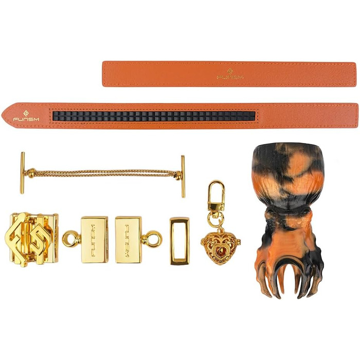 Набір для БДСМ Guspiun Luxus: Мундштук, Затискач для язика, Силіконовий вагінальний мундштук, Регульований набір для рабства, Фетиш, Іграшки для дорослих (Оранжева пов'язка на голову)