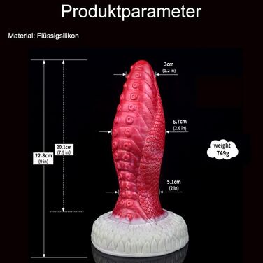 Силіконовий анальний дildo 