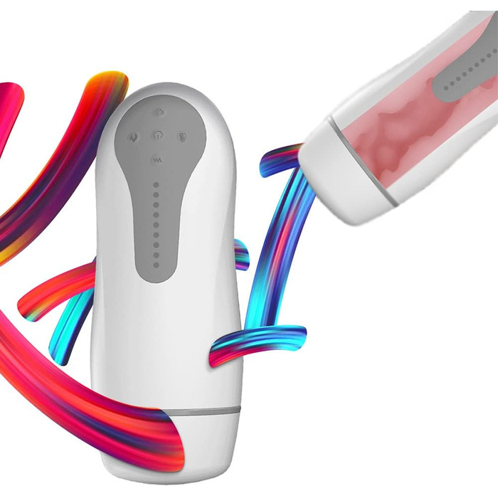 Автоматичний чоловічий мастурбатор Xuomt з тоном, 10 режимів вібрації та рівні всмоктування - іграшка для дорослих