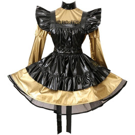 Форма для прибирання GOceBaby Sissi з ПВХ, костюм, розмір 3XL, з замком