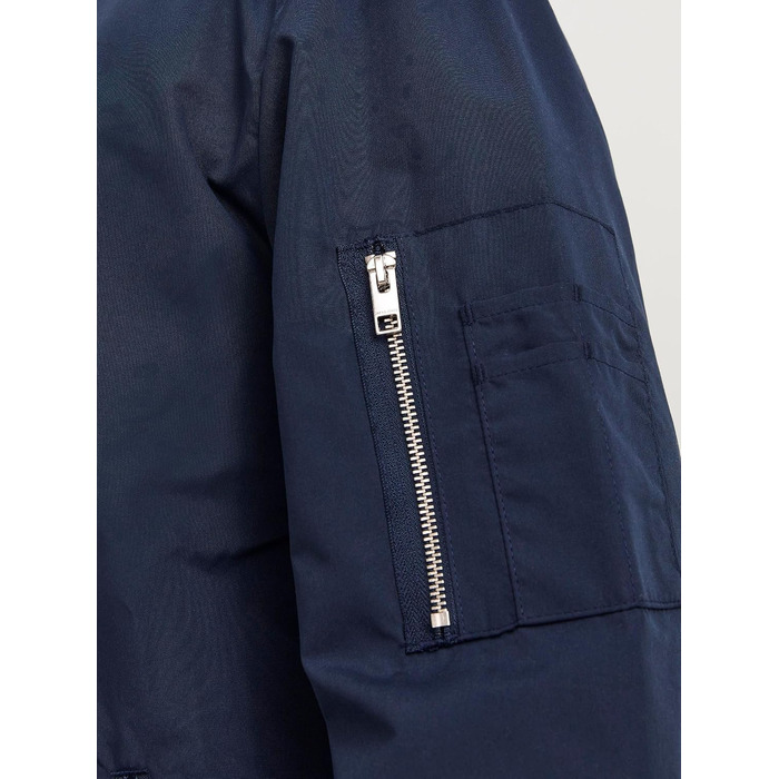 Чоловіча куртка-бомбер JACK & JONES Blousonjacke, темно-синя, розмір 5XL
