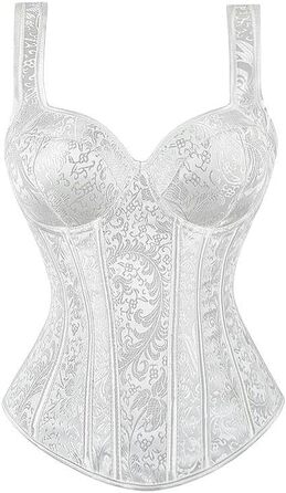 Корсет жіночий YLCYDLYU чорний, великі розміри, корсет з шнурівкою, годе, жакард, топ XL