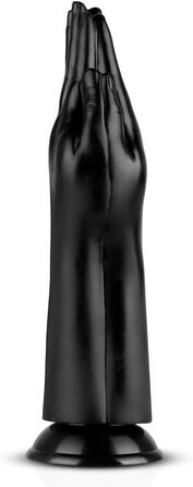 Анальний секс-іграшка BUTTR Double Trouble Fisting Dildo, Чорний, XXL, для досвідчених користувачів