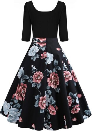 Сукня жіноча AXOE в стилі 60-х, Rockabilly, рукав 3/4, розмір L