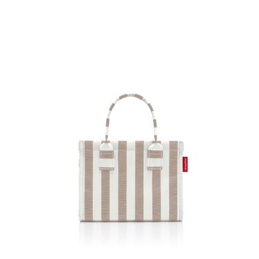 Жіноча сумка-кросбоді reisenthel daily shopper XS прямокутна, колір Summerstripes Coffee