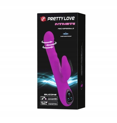 Стимулятор точки G Pretty Love, фіолетовий, 25 см, силікон