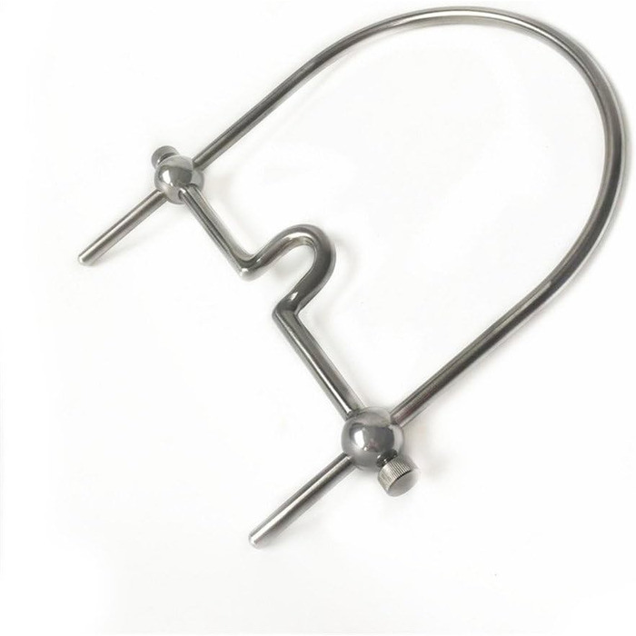 Набір для BDSM: кульові кайдани та заглушка для рота з нержавіючої сталі MFMYEE